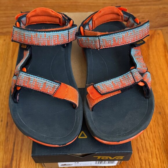 Teva Toddler Kids Hurricane XLT 2 size 12 - Orange - Picture 3 of 7